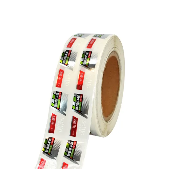 PVC Waterproof Custom Printing Label Vinyl Stickers