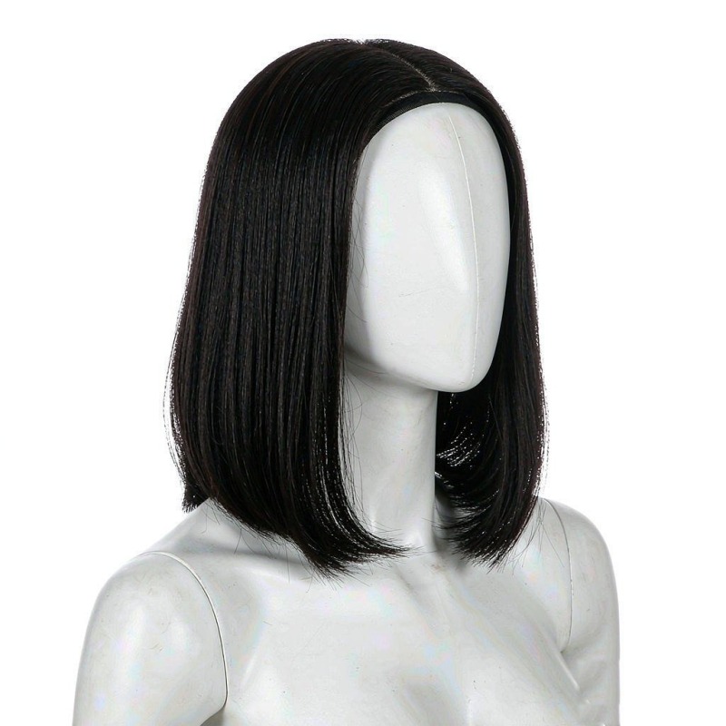 Glueless 4x4 Silky Straight Bob Wig 100% Human Hair