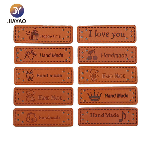 علامات تحديد قبعة جلدية أنيقة