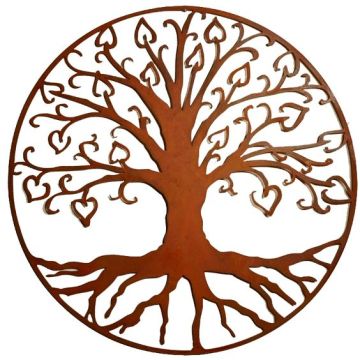 Metal wall art iron tree wall decor