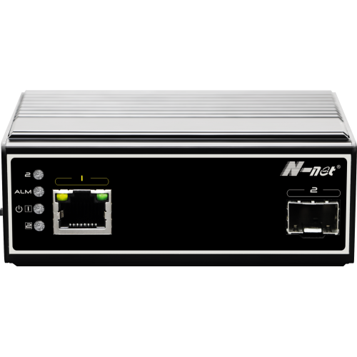2 ports industrial POE switch