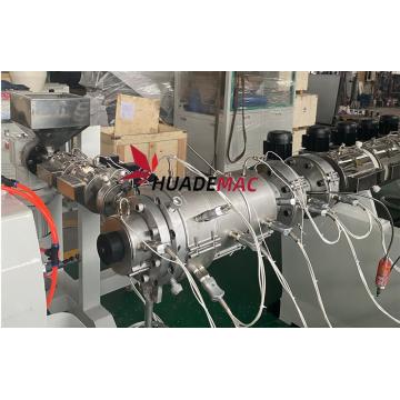 New PE plastic pipe machine