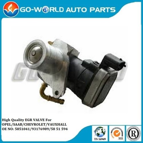 Hot !! For OPEL/SAAB/CHEVROLET/VAUXHALL OE NO: 5851041/93176989/58 51 594 Exhaust Gas Recirculation (EGR)