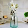 Green Bubble Recycled Bud Flower Crystal Glass Vase