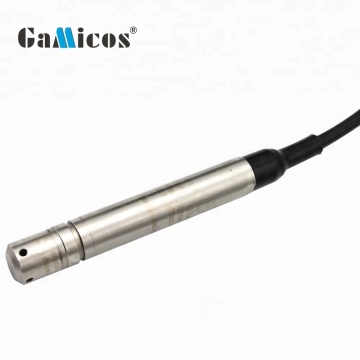 Sensor de pressão submersível de sonda de pequeno diâmetro 19 mm GLT530