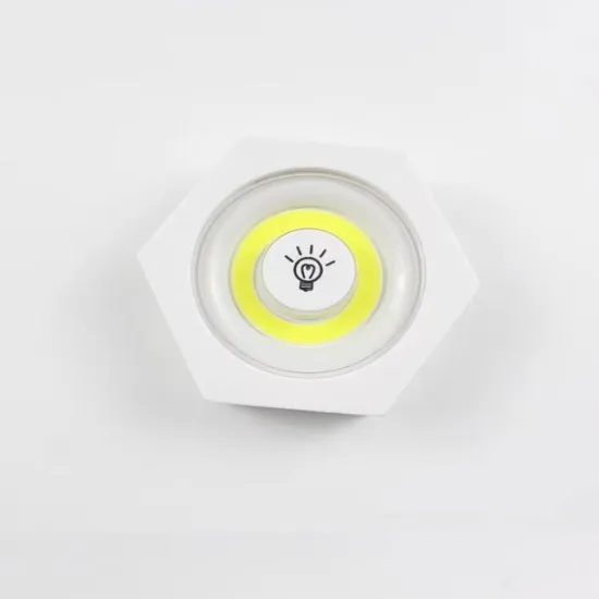 3 Pack Wireless LED Puck Lights with Remote Control: Ideal Under Cabinet, Closet, and Night Lights (BatteryPowered)