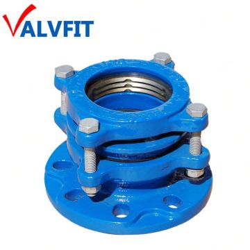 Restraint Flange Adaptor for PE or PVC Pipe