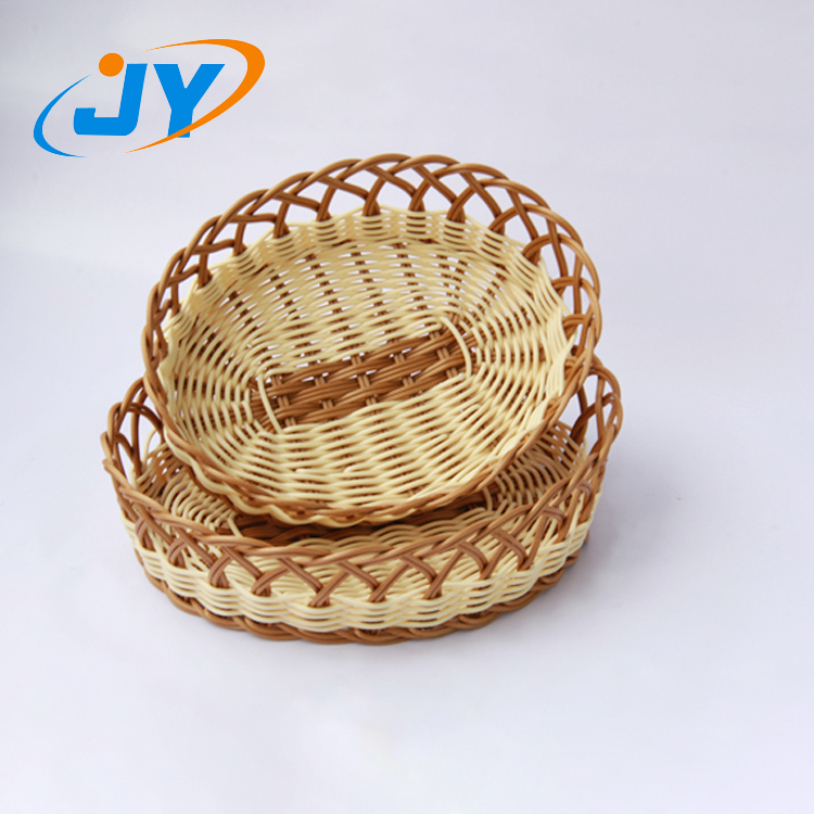 PP rattan basket washable snack basket