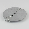 円形の調整可能な金属ラジアルエアダクトダンパー