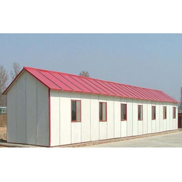Single Storey Prefabricated Dormitory, Suitable for Students and Workers as the Interim HouseNew