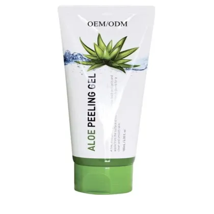 Private label Aloe exfoliating deep cleansing peeling gel