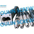 Cincinnati Cmt58 Twin Conical Screw and Barrel for PVC Machine