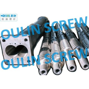 Cincinnati Cmt58 Twin Conical Screw and Barrel for PVC Machine