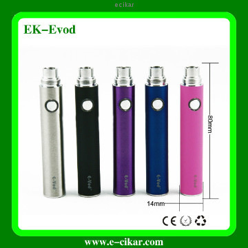 Evod pen vaporizer big vapor colorful mod Ecikar evod high quality