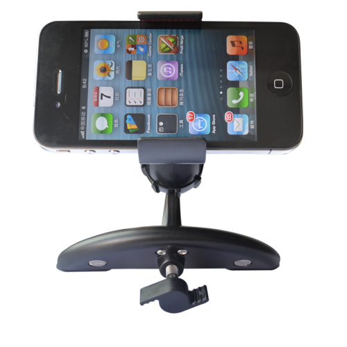 New Feature ABS Material CD Slot Mount Holder for iPhone Sony HTC Samsung 360 Degree Rotating