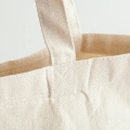 مخصص تعزيز حقيبة قماش القماش القابلة لإعادة الاستخدام