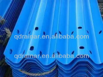 color coated steel guardrail galvanized guardrail