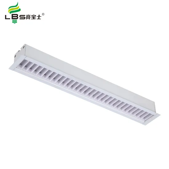 New 600MM 18W Embedded LED Linear Office Lights for Indoor Warehouse