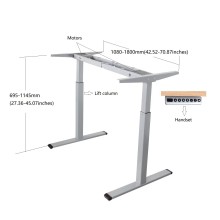 Gestaltete Design Höhenverstellbare Schreibtisch