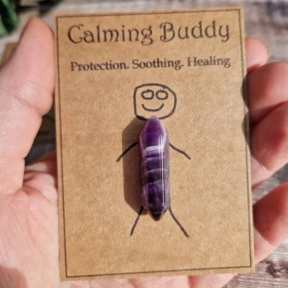 Crystal Greeting Cards: Unique Gifts for Anxiety Relief, Good Luck, and Friendship