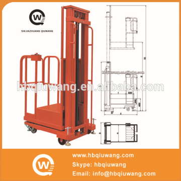 Aerial supermarket and warehouse stock picker