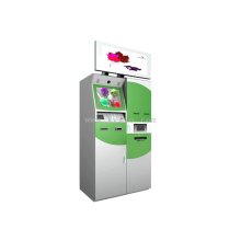 Multi - Media Input Double Monitor Self - Service Card Vending Dispenser Kiosk