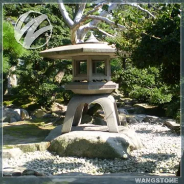 Wholesale modern garden hand carved stone lantern