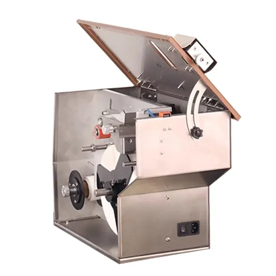 High-Speed Rectangular Glass Bottle Labeling and Sealing Machine with QR Code Printing