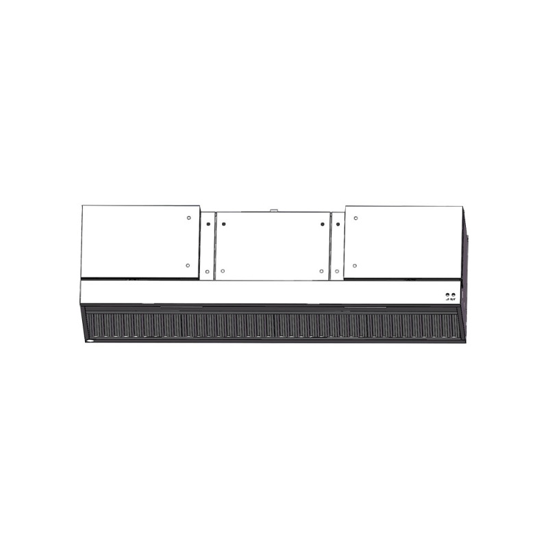 Commercial Kitchen Hood Range with ESP Fume Purifier