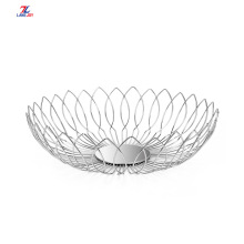 304 Stainless Steel wire fruit Storage Basket