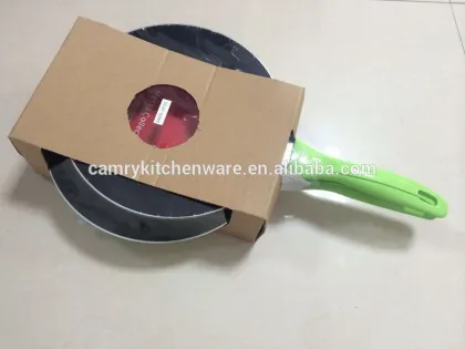 Aluminum Non-stick Fry Pan Set with Nylon Spoon