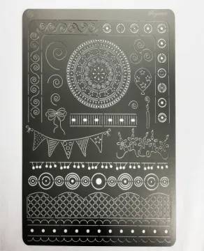 Chemical Etching Diverse Pattern Metal Crafts for Decoration