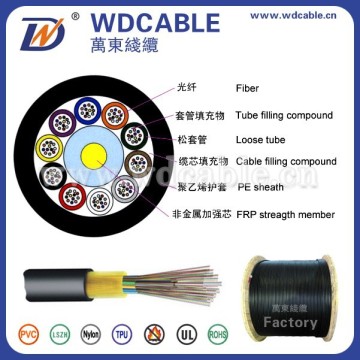 CE standard approval 6 core optical fiber cable