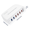 Portable Charger with 6-Port for Mobile and Tablet