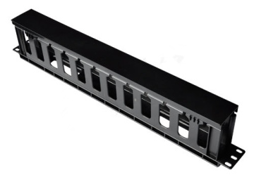 19''1u 12 Ports Metal Cable Management