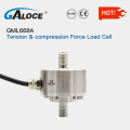 Célula de carga de tensão de compressão em miniatura de aço inoxidável