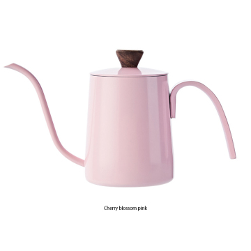 Matte Finish 304 Stainless Steel Coffee Pot with Fine Mouth Kettle and Hand Jug for Household Use