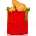 Ollas coloridas hechas a mano para papas y verduras