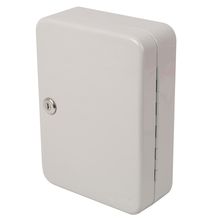 Key Lock Box Wall Mounted with Key Hooks