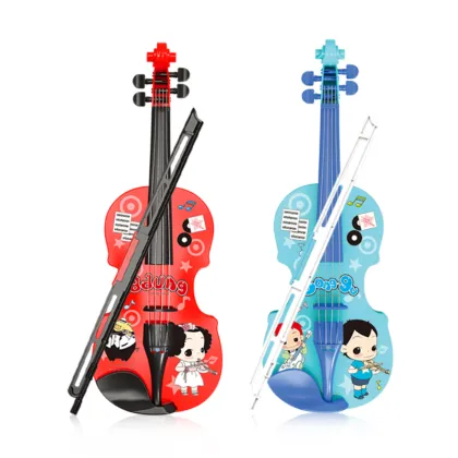 Ddung Fun Violin Music Toy Hobbies Learning Children Gifts Three Years Old Musical Toys Unisex Infant Playing Type Instrument