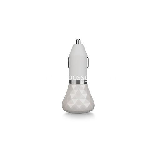 Bi-color dimond smart car charger