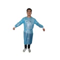 Disposable PP+PE  non-woven isolation gown