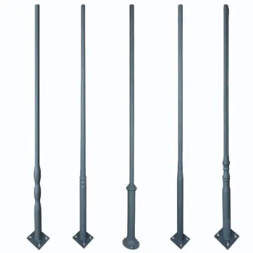 Artistic Outside Courtyard Lighting Column