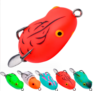 Newmajor 7g 4,5 cm toppvattengroda mjukt fiske lock - högkvalitativ fiske tackling