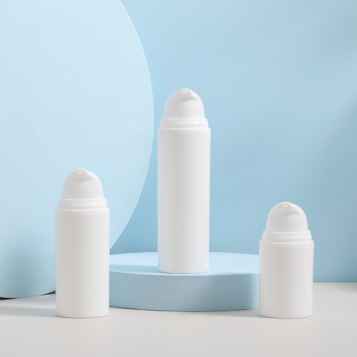Plastic Bottles Airless White Cosmetic Airless Pump Bottle for Empty Lotion Manufactory