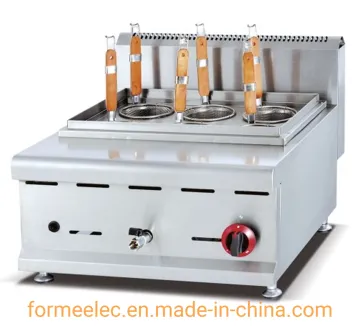 Desktop Gas Pasta Cooker Gas Cooking Noodles Machine Countertop Gas Pasta Cooker