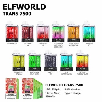 ABD favori tek kullanımlık vape elf dünyası