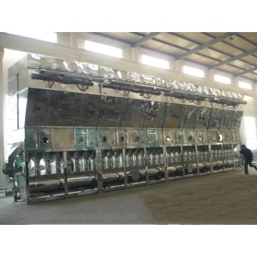Desiccated coconut continuous horizontal fluid bed dryer