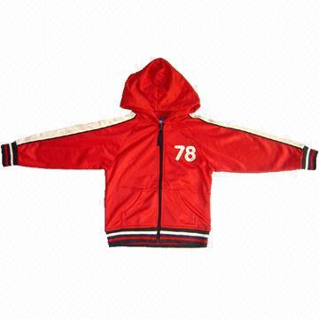 Children's soccer jerseys with long sleeve, made of 100% polyester interlock 135g/m, OEM welcomed