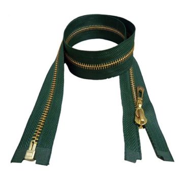 Atistic 14 inch metal clothing zippers for sale